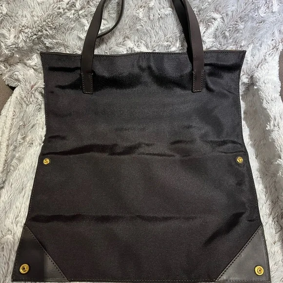 PORTS 1961 Stylish Brown and Tan Tote NYC Map Bag - Picture 2 of 6